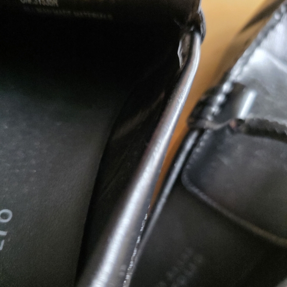 Perry Ellis Men's Black Loafers Men Size 8.5 Nice Condition - Picture 4 of 5